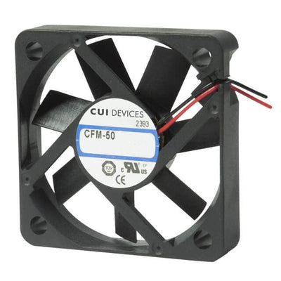 CFM-5010-03-22 by CUI Devices - FAN AXIAL 50X10.6MM 5VDC WIRE