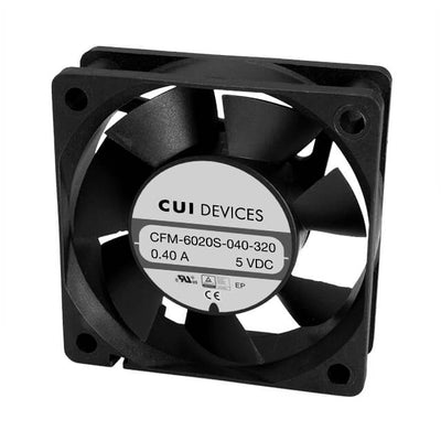 CFM-6020S-040-320 by CUI Devices - FAN AXIAL 60X20MM 5VDC WIRE