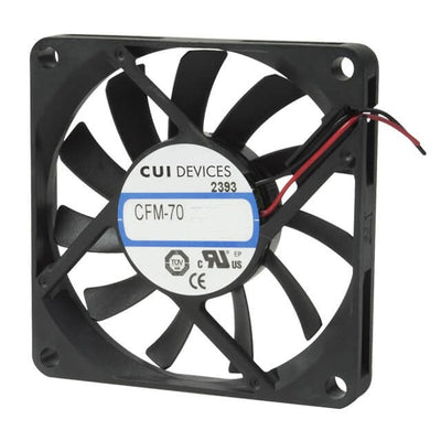 CFM-7010-13-10 by CUI Devices - FAN AXIAL 70X10.6MM 12VDC WIRE