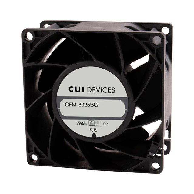 CFM-8025BG-250-444-22 by CUI Devices - FAN AXIAL 80X25.4MM 24VDC WIRE