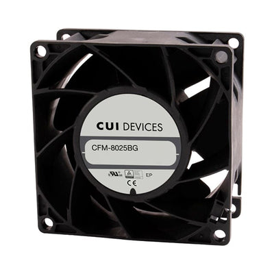 CFM-8025BG-160-484-22 by CUI Devices - FAN AXIAL 80X25.4MM 12VDC WIRE