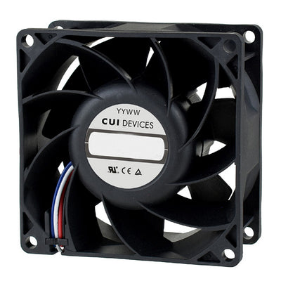 CFM-8038B-250-498 by CUI Devices - FAN AXIAL 80X37.6MM 24VDC WIRE
