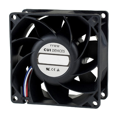 CFM-8038S-130-387 by CUI Devices - FAN AXIAL 80X37.6MM 12VDC WIRE