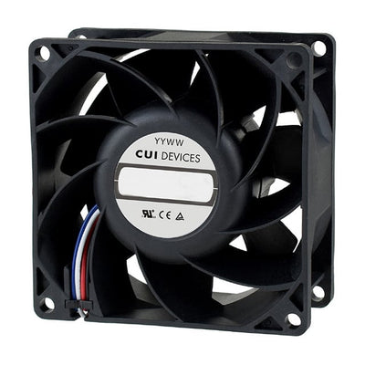 CFM-8038S-250-498 by CUI Devices - FAN AXIAL 80X37.6MM 24VDC WIRE
