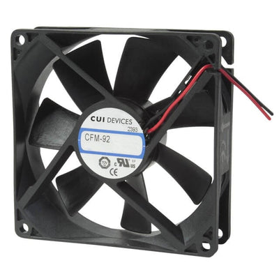 CFM-9225-13-10 by CUI Devices - FAN AXIAL 92X25.4MM 12VDC WIRE