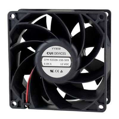 CFM-9225B-125-317-20 by CUI Devices - FAN AXIAL 92.2X32MM 12VDC WIRE