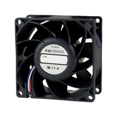 CFM-8025B-230-330-22 by CUI Devices - FAN AXIAL 80X25MM 24VDC WIRE