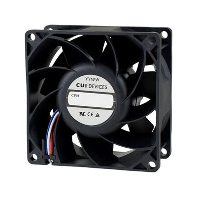 CFM-8025B-225-290-22 by CUI Devices - FAN AXIAL 80X25MM 24VDC WIRE