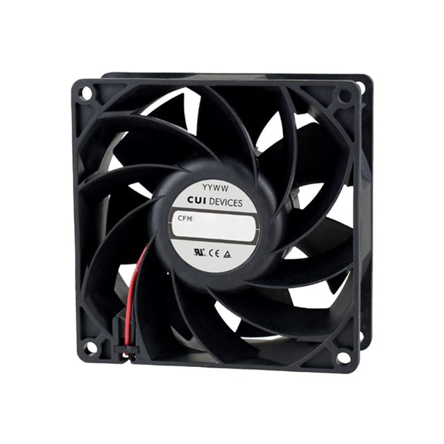 CFM-9238S-140-473-22 by CUI Devices - FAN AXIAL 92X37.5MM 12VDC WIRE