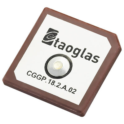 CGGP.18.2.A.02 by Taoglas Limited - RF ANT 1.575/1.602GHZ CER PATCH