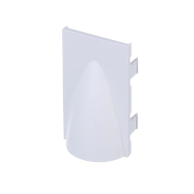 CHBHWH by Panduit Corp - HOODED FRAME FACEPLATE INSERT, W