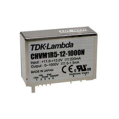 CHVM1R5-12-1500P by TDK-Lambda Americas Inc - DC DC CONVERTER 1500V 1.5W