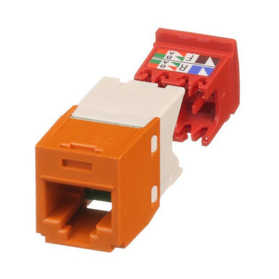 CJ5E88TGOR by Panduit Corp - CATEGORY 5E, RJ45, 8-POSITION, 8