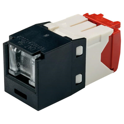 CJH5E88TGBL by Panduit Corp - CAT 5E SPRING SHUTTERED JACK, TG