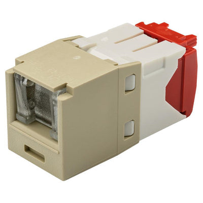 CJH5E88TGEI by Panduit Corp - CAT 5E SPRING SHUTTERED JACK, TG