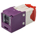 CJH5E88TGVL by Panduit Corp - CAT 5E SPRING SHUTTERED JACK, TG