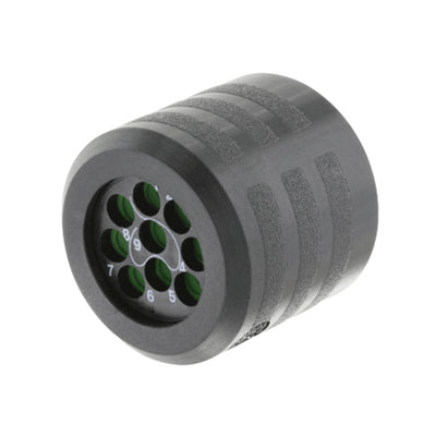 CL111201 by Souriau-Sunbank by Eaton - CONNECTOR BACKNUT 1 BLACK