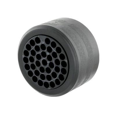 CL114202 by Souriau-Sunbank by Eaton - CONNECTOR BACKNUT 4 BLACK