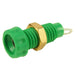CL1460 by CLIFF Electronic Components Ltd - 4MM PANEL SKT S14 GREEN + NUT