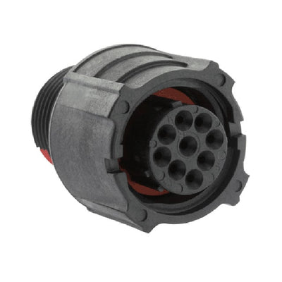 CL1F1200 by Souriau-Sunbank by Eaton - CONNECTOR PLUG HSG FMALE 9POS INLINE