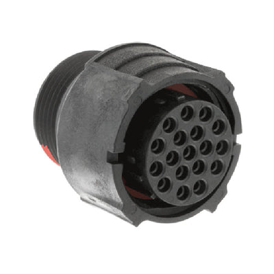 CL1F3100 by Souriau-Sunbank by Eaton - CONNECTOR PLG HSG FMALE 18POS INLINE