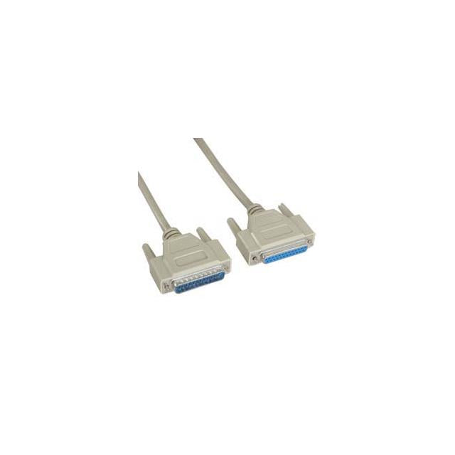 CM-180210BSTK by Cablemax - 50Ft DB25 M/F Serial Cable 25C S