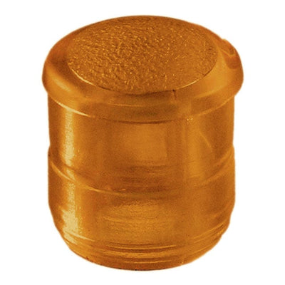 CMC_313_ATP by Visual Communications Company - VCC - LENS AMBER PANEL MOUNT SNAP-IN