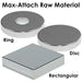 CMP5006P2N52 by SmartMag - MAGNET 0.500""D X 0.062""THICK RND