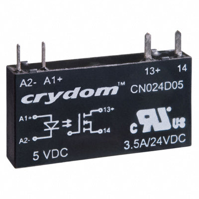CN024D05 by Sensata-Crydom - SOLIDSTATE RELAY SPST-NO 3.5A 0-24V