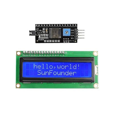 CN0295D by SunFounder - 1602 I2C LCD