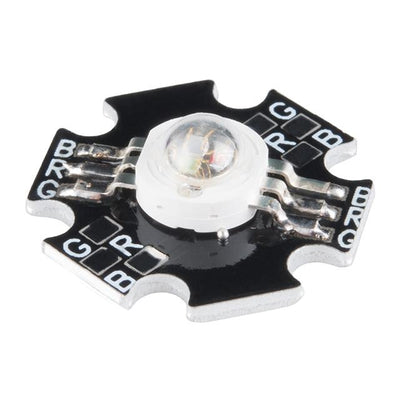 COM-08718 by SparkFun Electronics - LED MOD RGB STARBOARD TRPL OUT