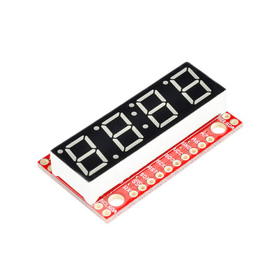 COM-11441 by SparkFun Electronics - ADDRESS LED 7 SEG I2C RED