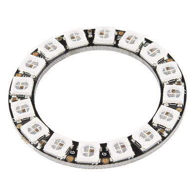 COM-12664 by SparkFun Electronics - ADDRESS LED RING SERIAL RGB