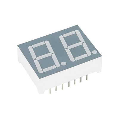 COM-13999 by SparkFun Electronics - DISPLAY 7SEG 0.56"" DBL RGB 14DIP