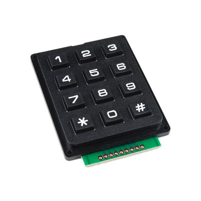 COM-14662 by SparkFun Electronics - KEYPAD - 12 BUTTON