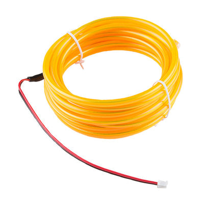 COM-14701 by SparkFun Electronics - BENDABLE EL WIRE YELLOW 3M