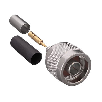 CONN007-3-W by Linx Technologies Inc. - CONNECTOR N PLUG STR 50 OHM CRIMP