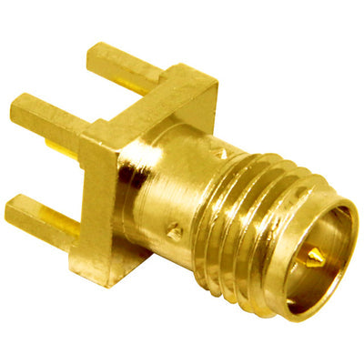 CONREVSMA001-G by Linx Technologies Inc. - CONNECTOR RP-SMA RCPT STR 50 OHM PCB