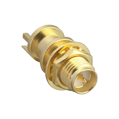 CONREVSMA006.062-G by Linx Technologies Inc. - CONNECTOR RPSMA RCPT STR 50OHM EDGEMT