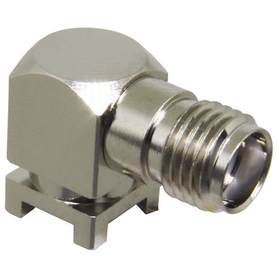 CONSMA002-SMD by Linx Technologies Inc. - CONNECTOR SMA RCPT R/A 50 OHM SMD