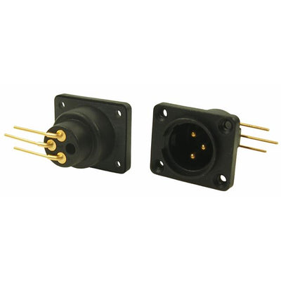 CP30062 by CLIFF Electronic Components Ltd - MALE AIRTIGHT XLR CONNECTOR 90 P