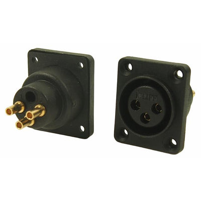 CP30070 by CLIFF Electronic Components Ltd - FEMALE AIRTIGHT XLR CONNECTOR SO