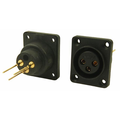 CP30071 by CLIFF Electronic Components Ltd - FEMALE AIRTIGHT XLR CONNECTOR ST