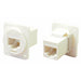 CP30220XW by CLIFF Electronic Components Ltd - FT CAT5E RJ45 PLAIN HOLE WHITE
