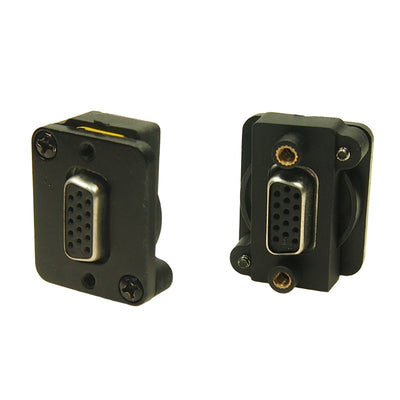CP30229BM by CLIFF Electronic Components Ltd - CONNECTOR FEEDTHRU VGA 15 PIN F-F BLA