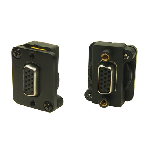 CP30229BM by CLIFF Electronic Components Ltd - CONNECTOR FEEDTHRU VGA 15 PIN F-F BLA