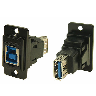 CP30706NMB by CLIFF Electronic Components Ltd - DUALSLIM BLKMTL USB3 B-A CSK
