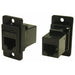 CP30722 by CLIFF Electronic Components Ltd - DUALSLIM CAT.6 RJ45 BLACK PLASTI