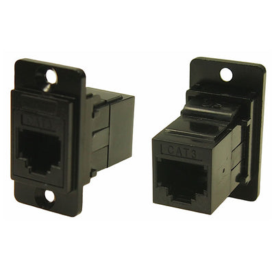 CP30723MB by CLIFF Electronic Components Ltd - DUALSLIM BLKMTL CAT3 RJ11 CSK