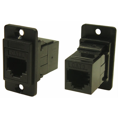 CP30723 by CLIFF Electronic Components Ltd - DUALSLIM CAT3 RJ11 6P4C BLACK PL
